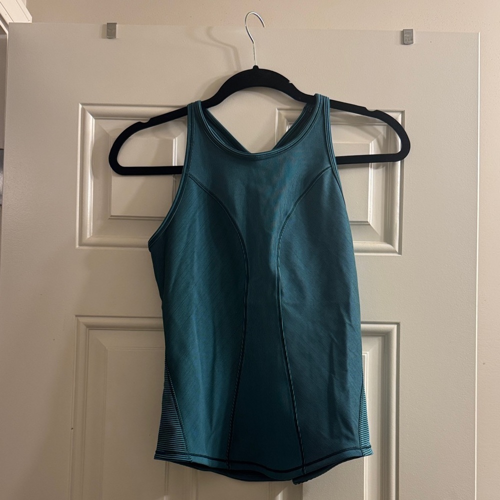 lululemon athletica Teal Tank Top